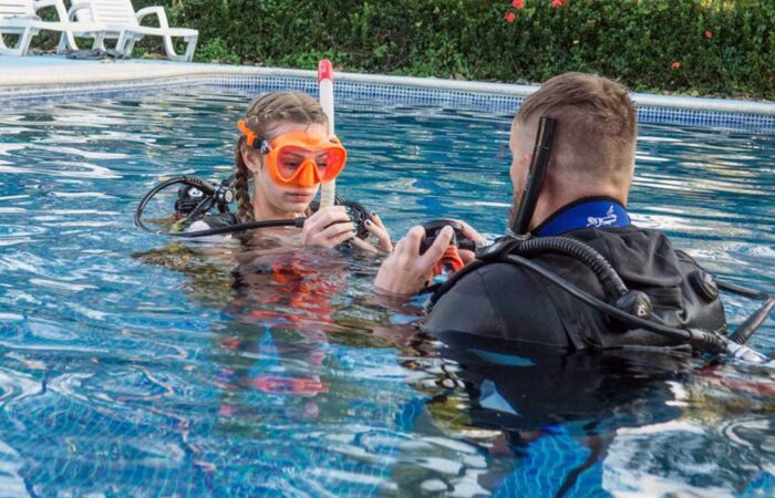 Curso de buceo en costa rica