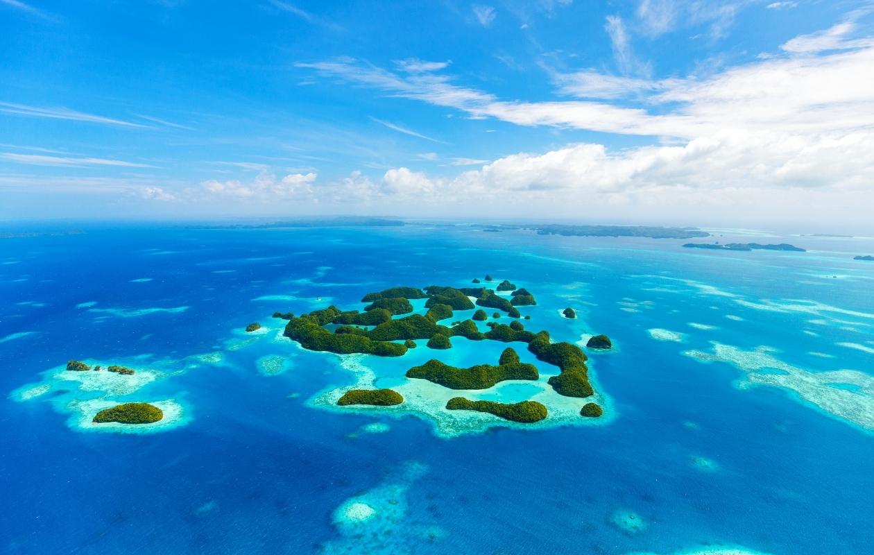 Najlepsze nurkowanie na świecie wyspy skalne palau