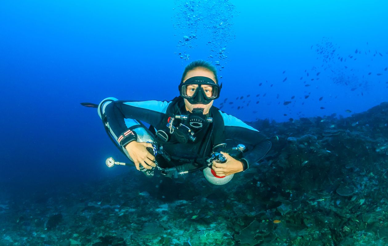 sidemount techical diving