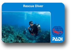 padi rescue diver course in coat rica