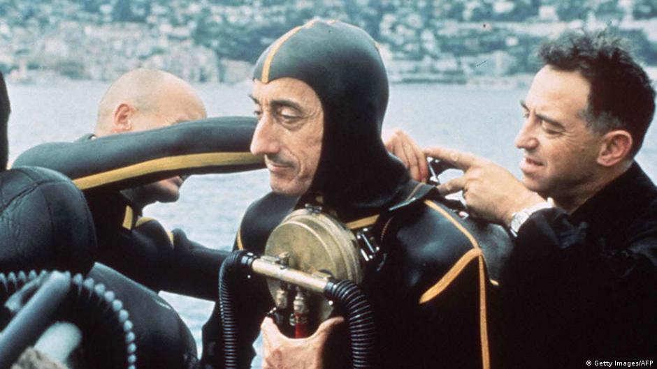 The famous Jacques-Yves Cousteau