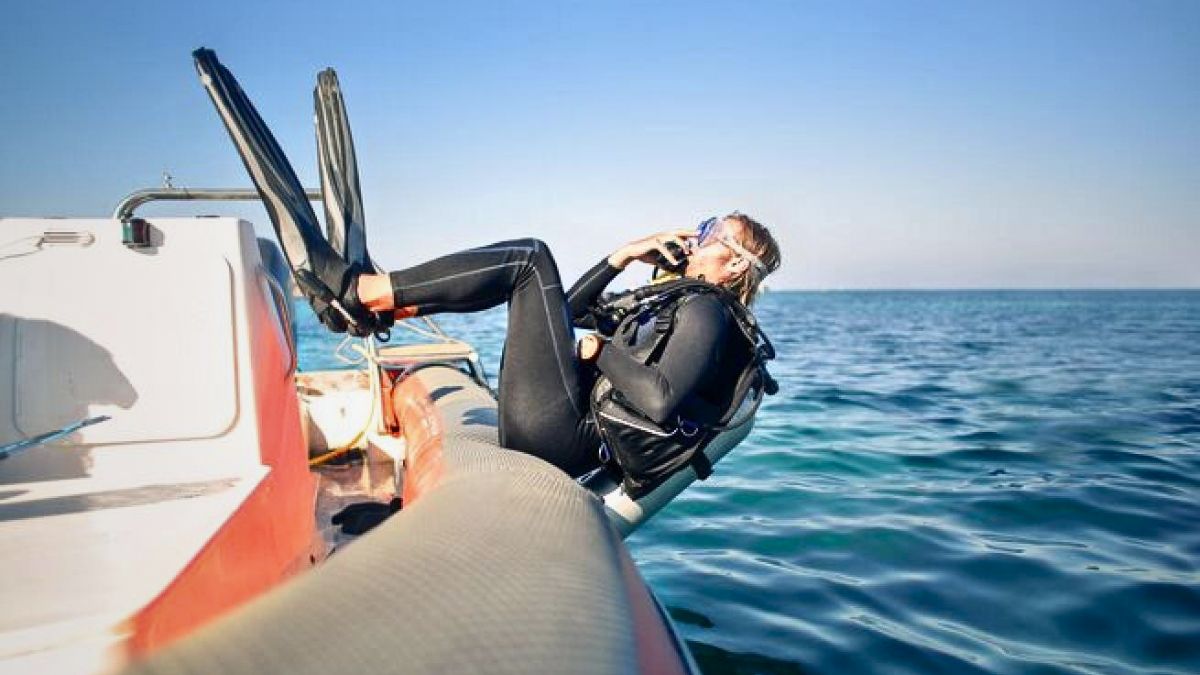 How to Dive Into the Water: 5 Entry Techniques Every Diver Should Master » Costa Rica Divers How to Dive Into the Water How Do You Do a Back Roll Entry From a Small Boat