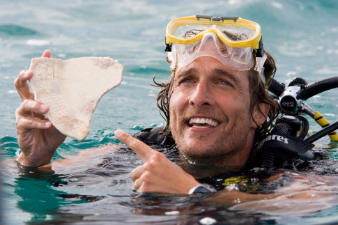Scuba Diving Celebrities: Famous People Who Can't Stay Out of the Water » Costa Rica Divers Matthew McConaughey fool's gold
