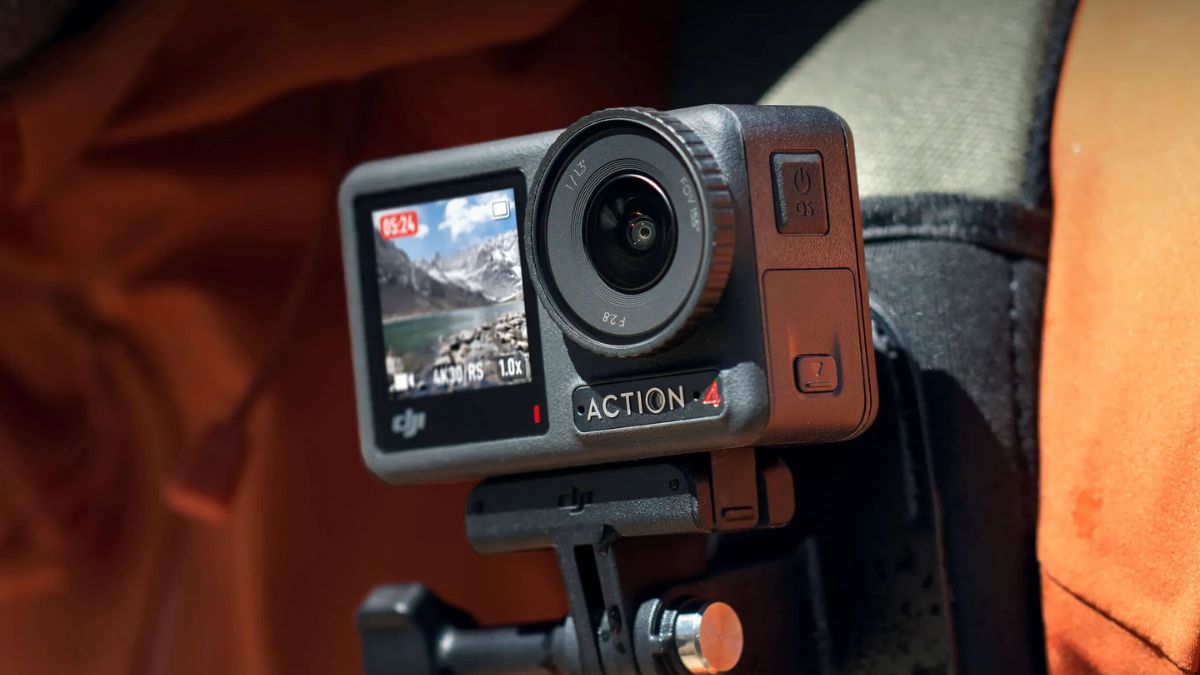 DJI Osmo Action 4 best cheap underwater camera for low-light video recording