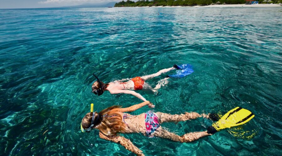 Snorkeling in Marino Ballena National Park offers accessible underwater exploration for all skill levels.
