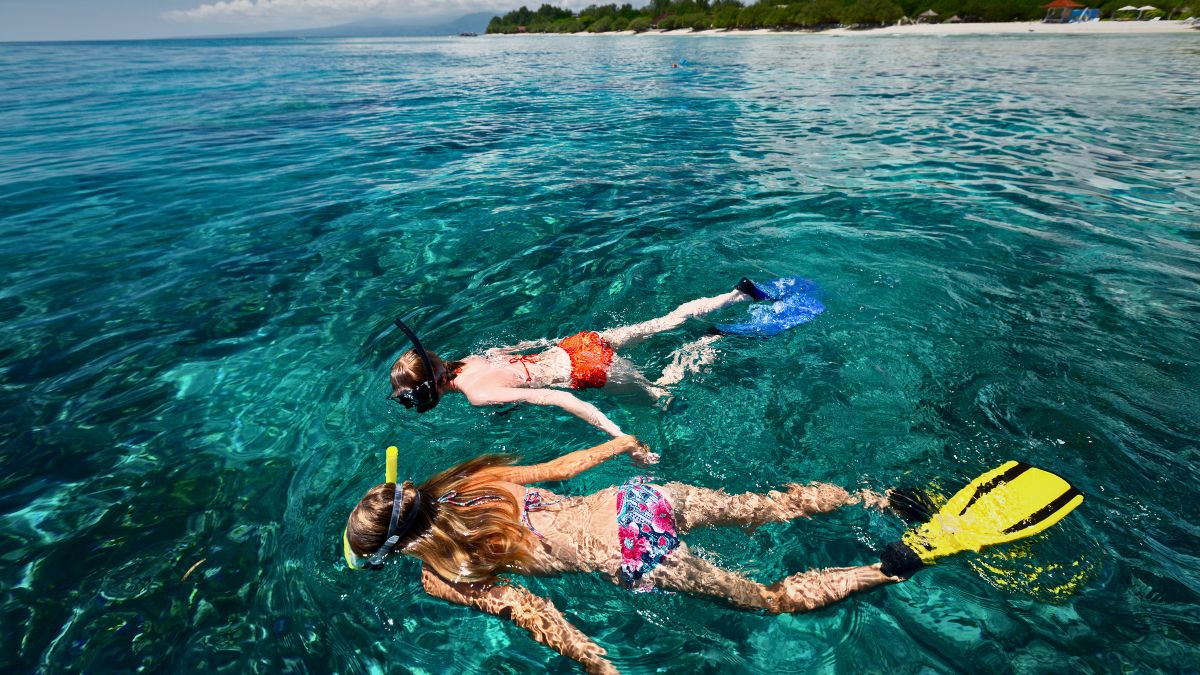 Snorkeling in Marino Ballena National Park offers accessible underwater exploration for all skill levels.