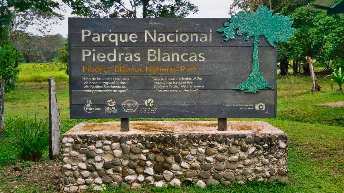 Piedras Blancas National Park in Costa Rica